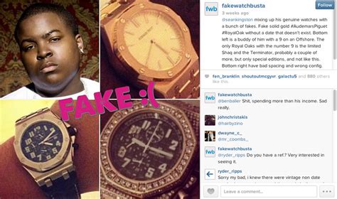 fake watch busta instagram|Interview: The Best Thing You'll See Today: An Interview.